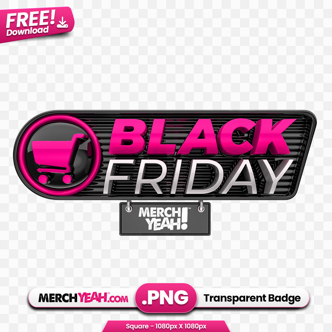 Black Friday Pink Cart