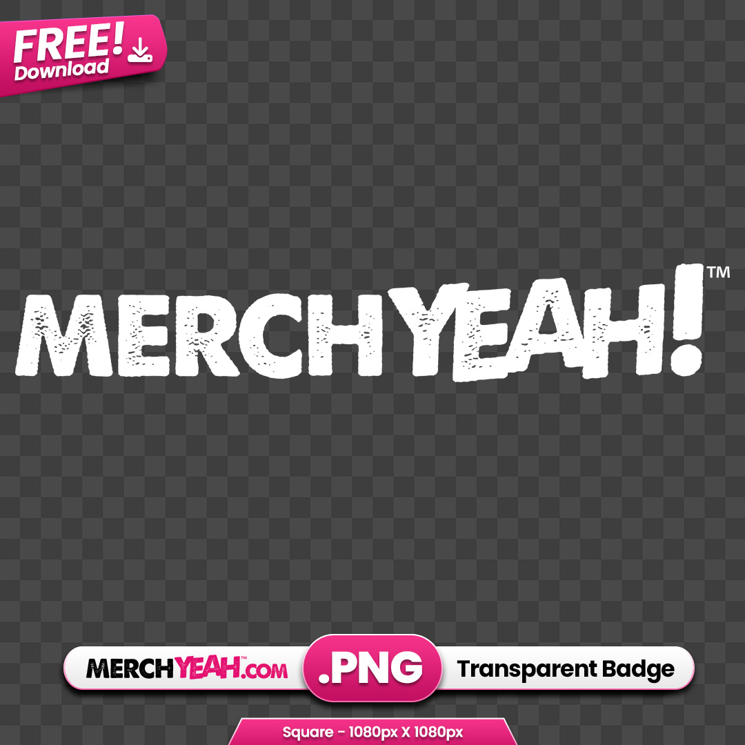 MerchYeah Horizontal White Logo
