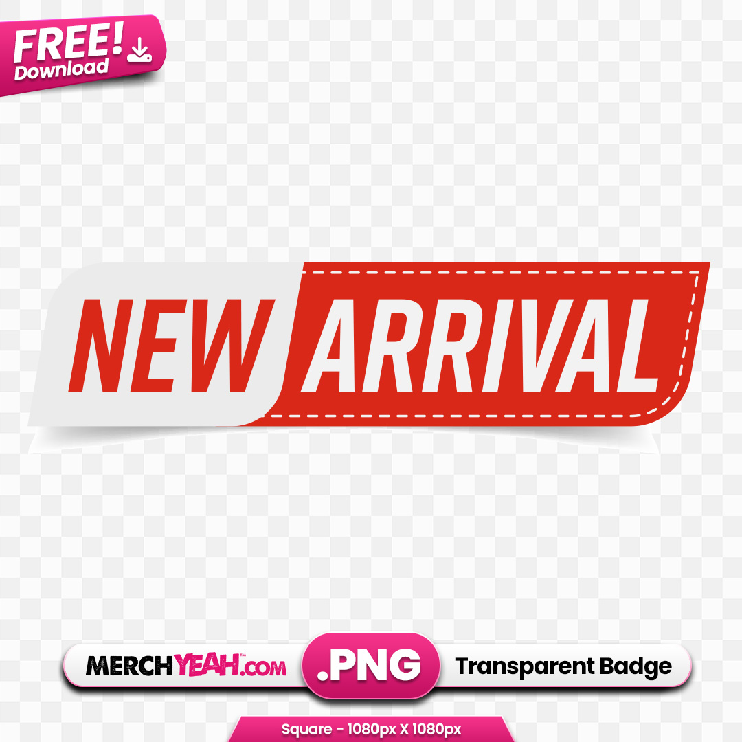 Stitched New Arrival Badge