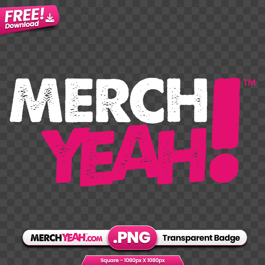 MerchYeah Pink and White Logo