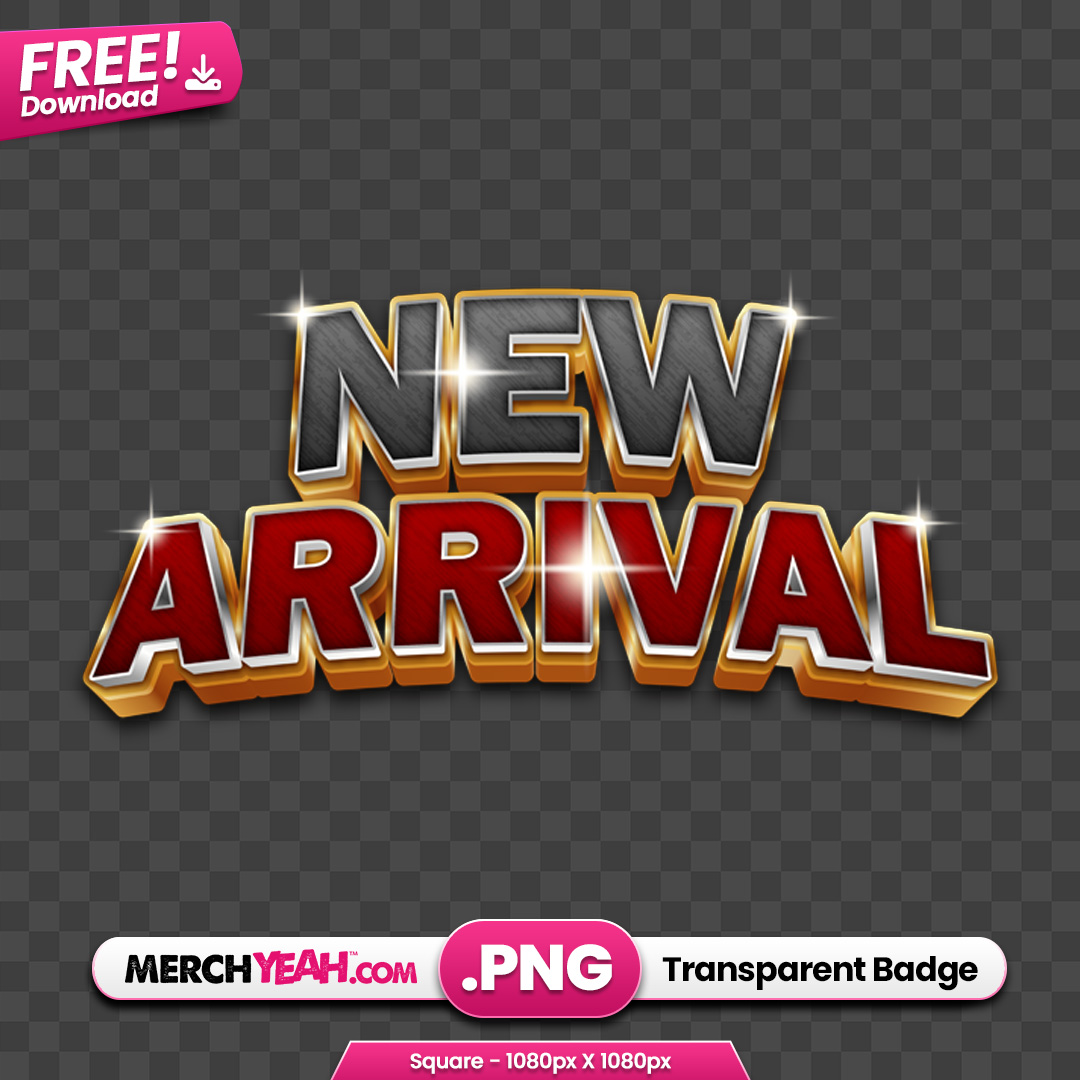 Shiny New Arrival Badge