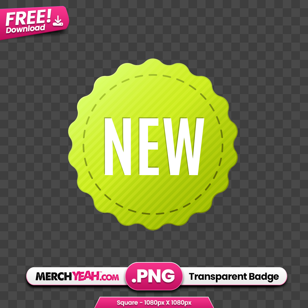 Lime Green New Badge