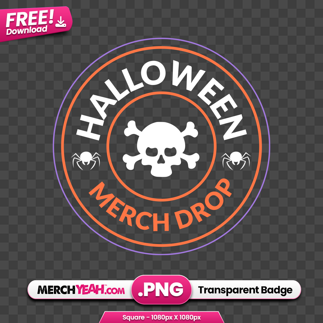 Halloween Merch Drop Skull