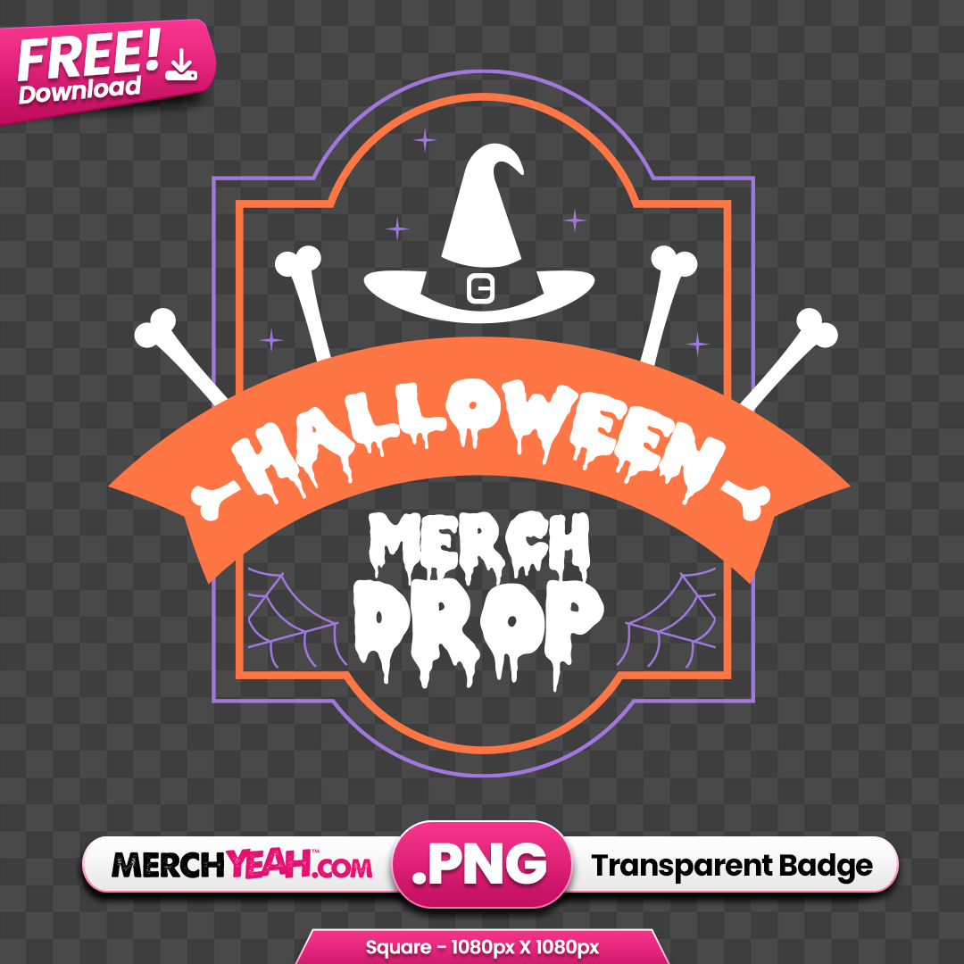 Holloween Merch Drop Witches Hat
