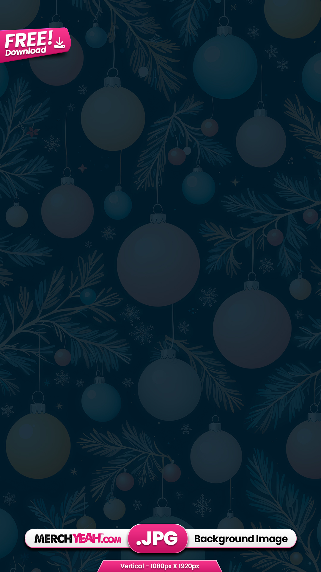 Blue Ornaments 