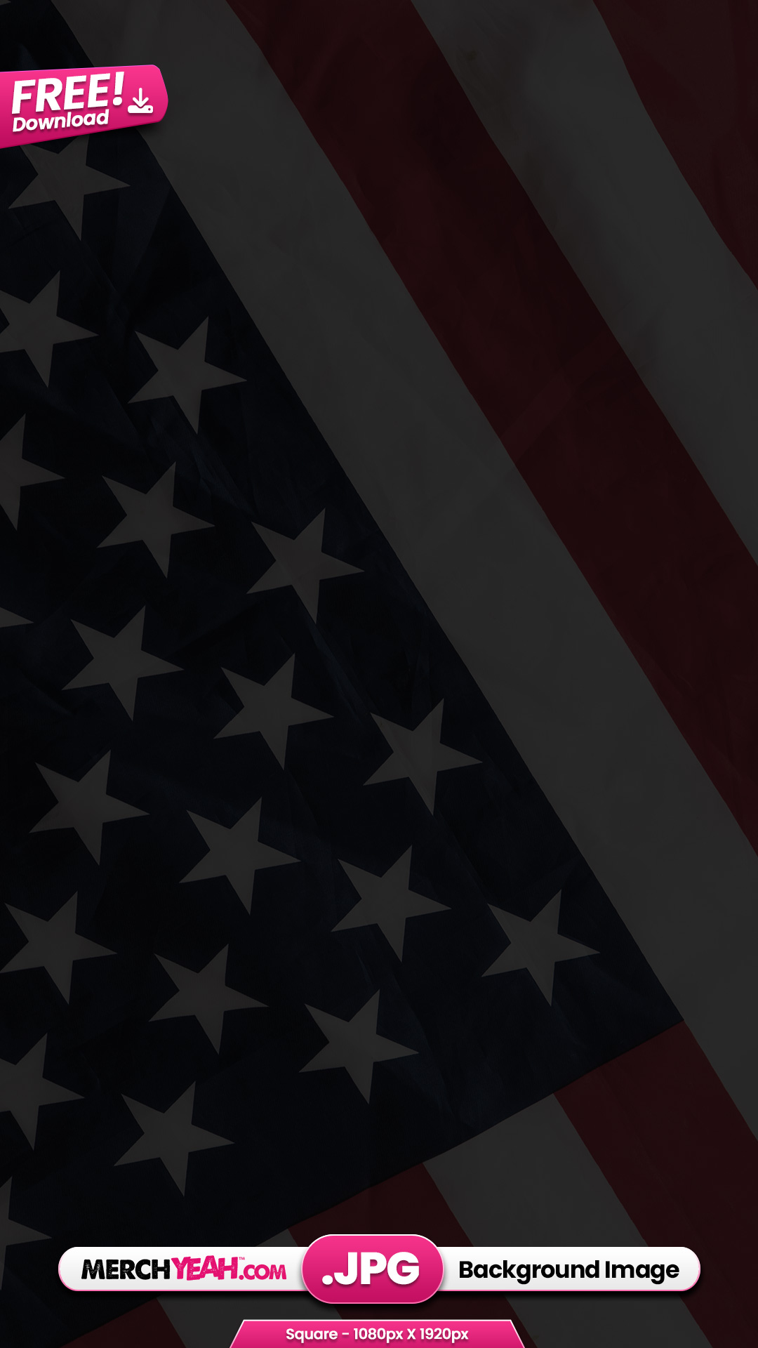 Dark American Flag Background