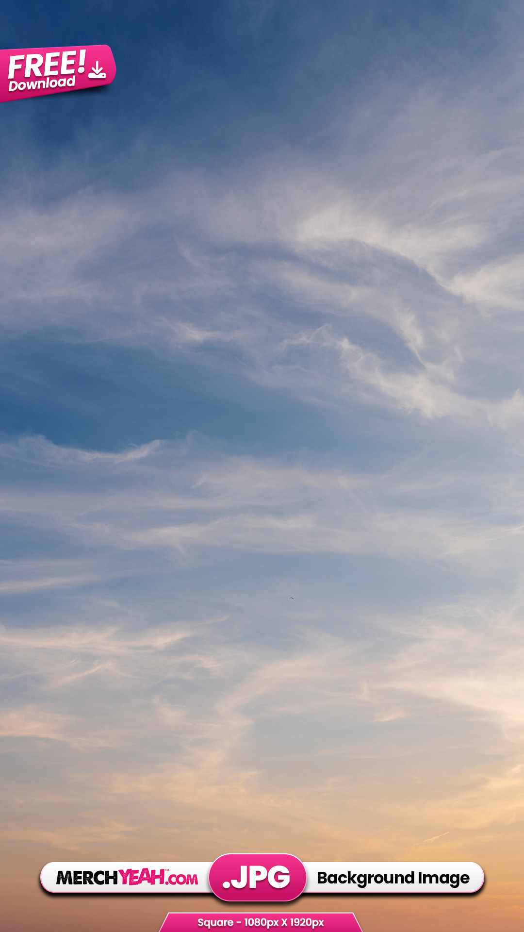 Sunset Clouds Background