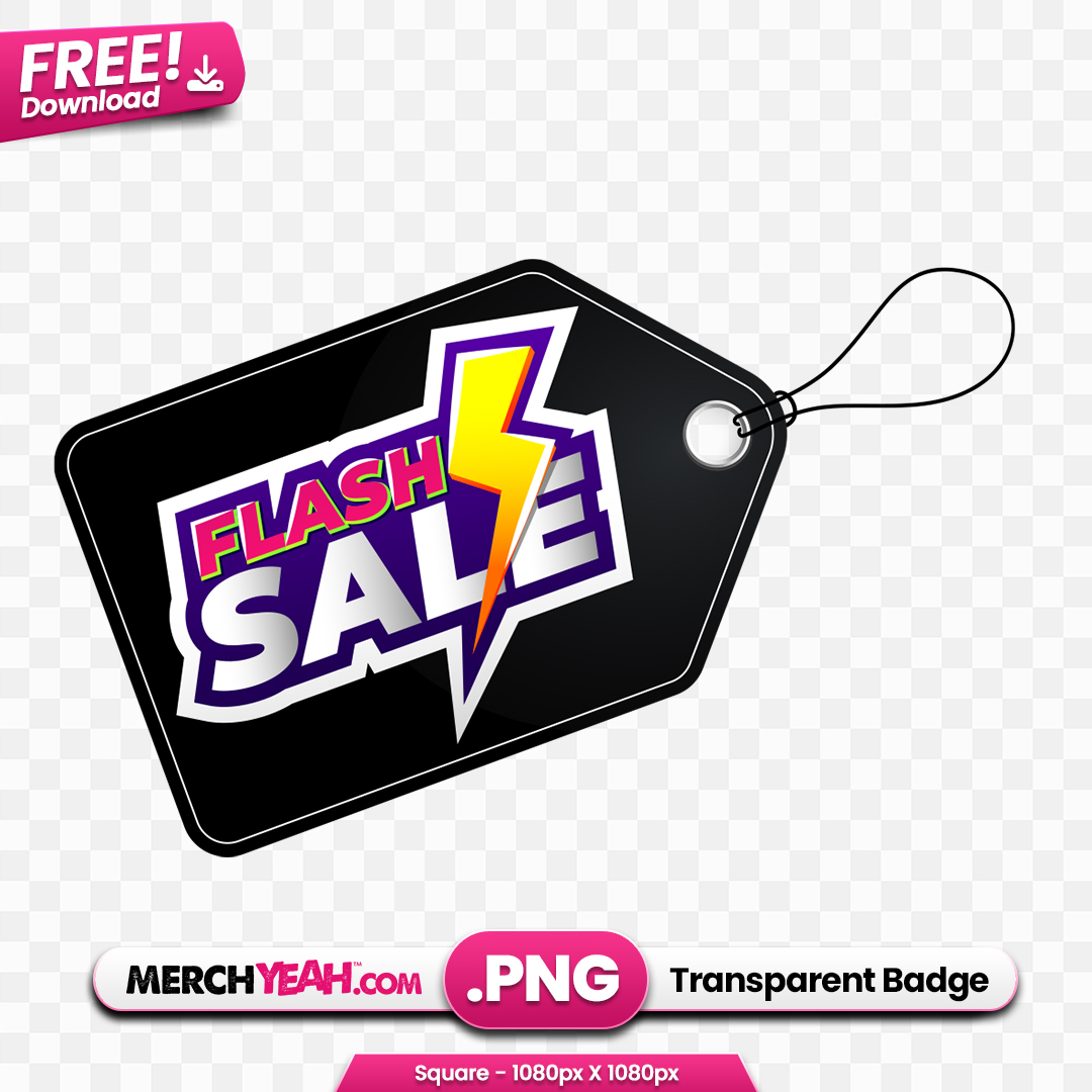 Flash Sale Black Tag